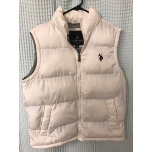 White Polo Vest